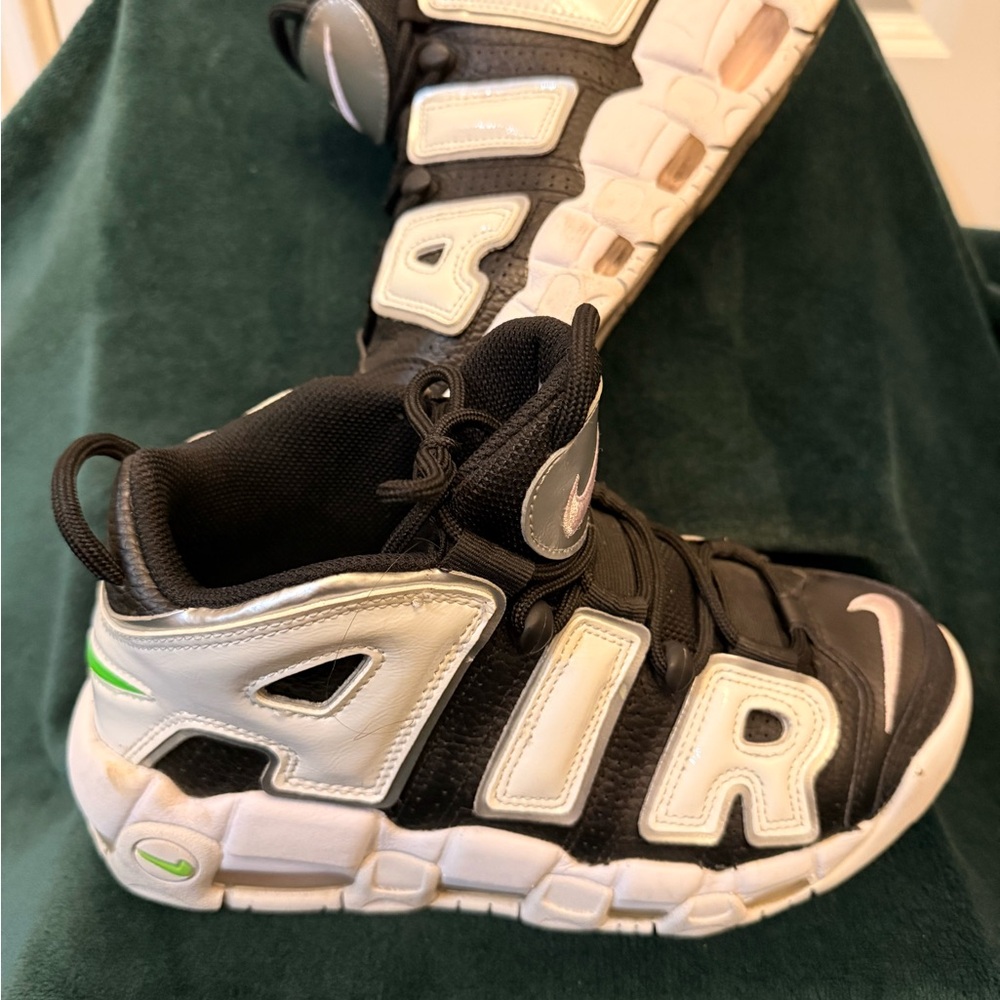 Nike Barkley More Uptempo Black and White sneakers